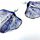 GINKGO Boucle d oreille 01